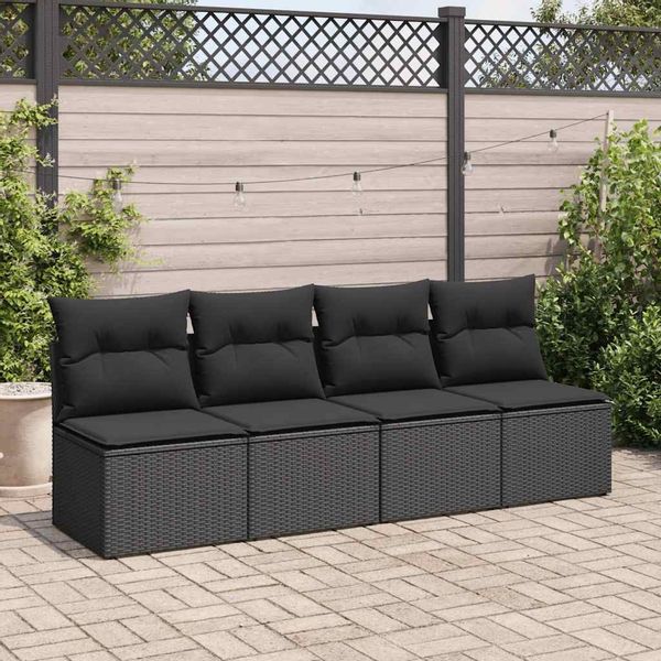 vidaXL Gartenlounge-Set 2-tlg. Garten-Sofagarnitur mit Kissen günstig online kaufen