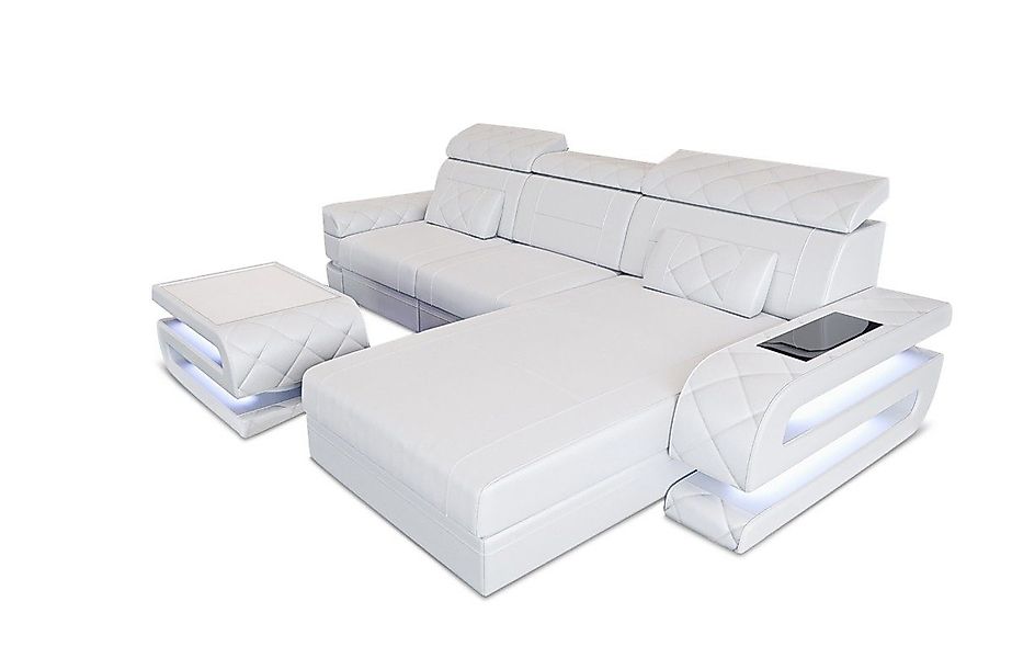 Sofa Dreams Ecksofa Ledersofa Bologna L günstig online kaufen