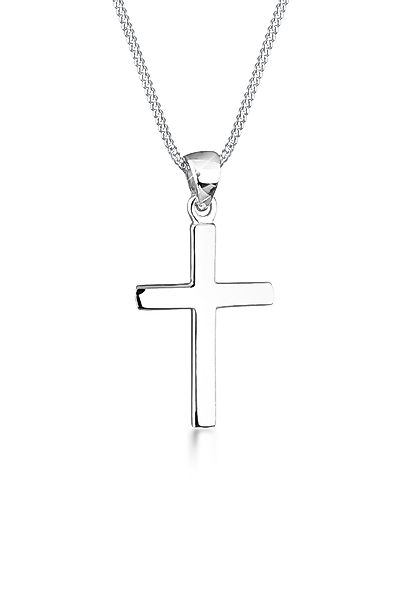 Elli Kette mit Anhänger Kreuz Symbol günstig online kaufen
