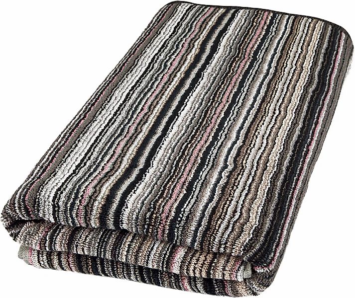 ROSS Saunatuch "Missoni-Serie" aus feinster Baumwolle, dezente Streifen, Mu günstig online kaufen
