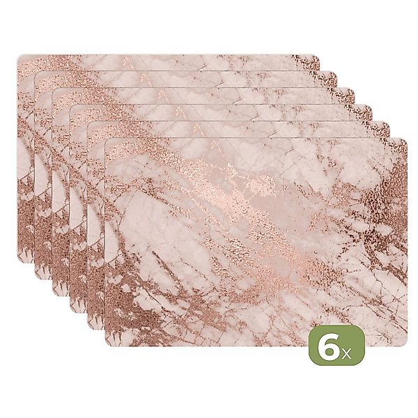 MuchoWow Platzset Marmor - Rosa - günstig online kaufen