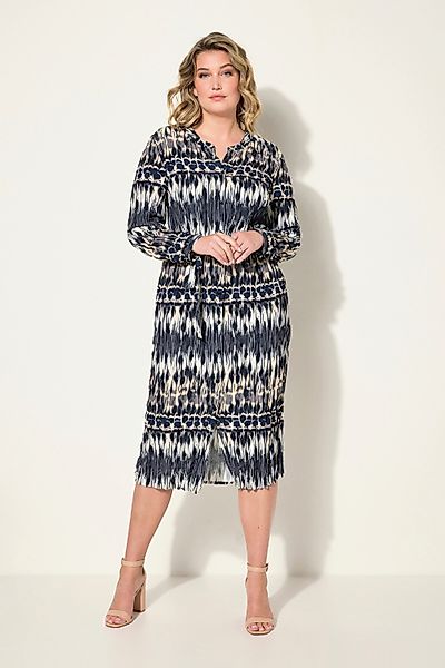 MIAMODA Midikleid Midikleid bequem geschnitten Crash günstig online kaufen