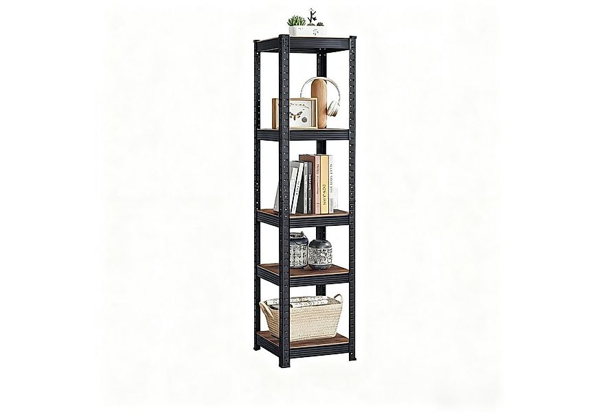 SONGMICS Standregal Küchenregal, 1-tlg., Lagerregal, 5 Ablagen, verstellbar günstig online kaufen