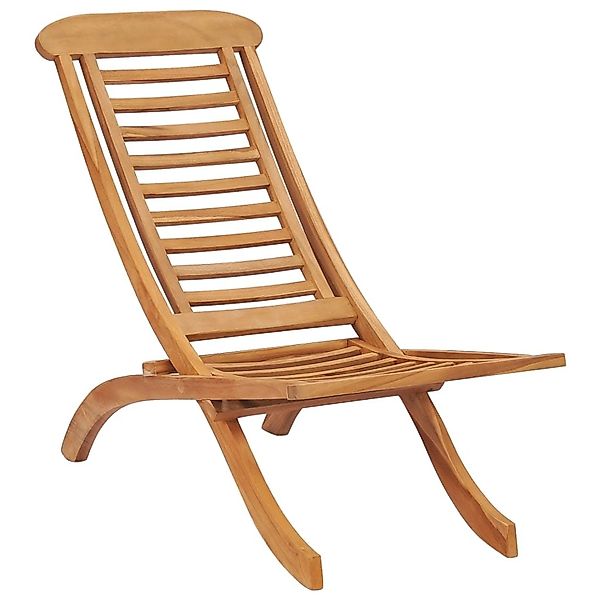 vidaXL Gartenstuhl Klappbar 50x90x69 cm Massivholz Teak günstig online kaufen