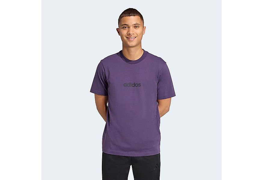 adidas Sportswear T-Shirt M LIN SJ T überschnittene Schultern, Kurzarmdesig günstig online kaufen