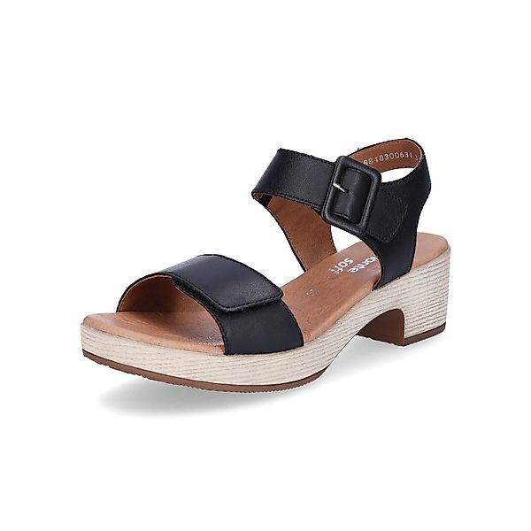 Remonte Remonte Damen Sandalette schwarz Sandale günstig online kaufen