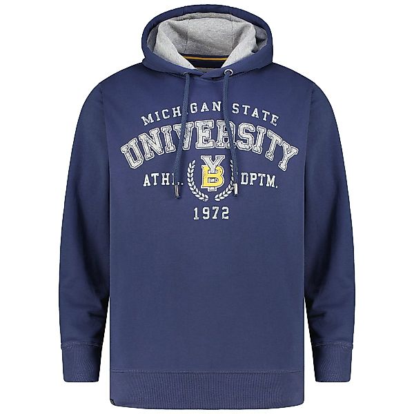 Redfield Hoodie aus Baumwollmischung Farbe dunkelblau Größe: 3XL günstig online kaufen