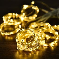 Rosnek LED-Lichtervorhang 300 LED Lichternetz Lichtervorhang günstig online kaufen