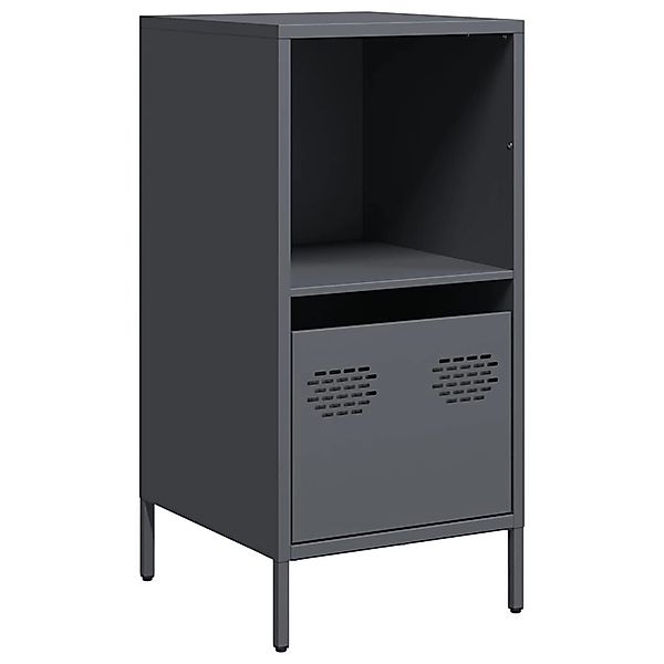 vidaXL Sideboard Anthrazit 35x39x73,5 cm Kaltgewalzter Stahl 851354 günstig online kaufen