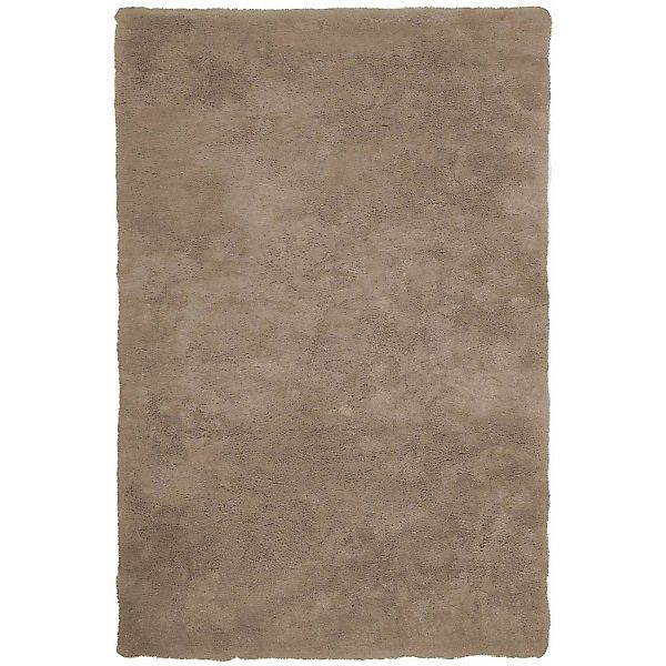 MeGusta Shaggy Hochflor Teppich Uni Modern Taupe Polyester 200x290 cm Clara günstig online kaufen