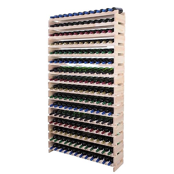 PROREGAL Weinregal VINOTECA FLEX PRO HxBxT 219x123x28cm 192 Flaschen Auf 16 günstig online kaufen