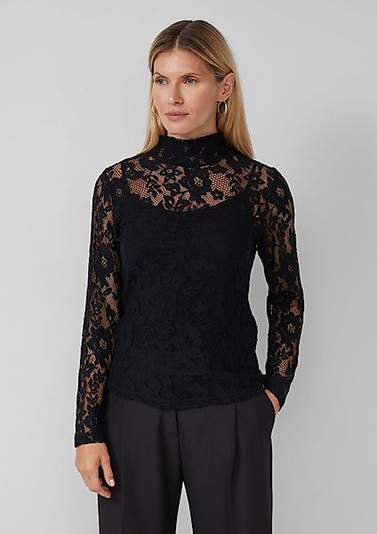 s.Oliver Langarmshirt T-Shirt Langarm-Shirt im Slim günstig online kaufen