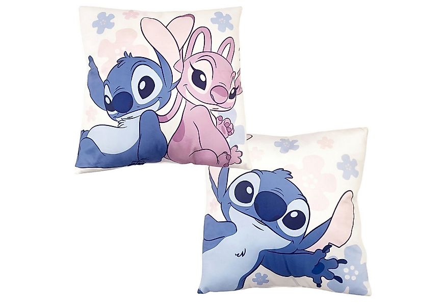 Disney Dekokissen Disney Lilo und Stitch Angel Kissen Dekokissen Cushion 40 günstig online kaufen