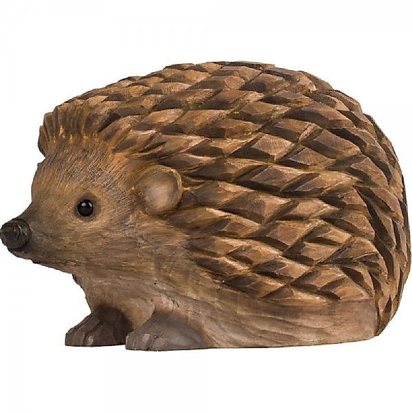 Wildlife Garden Skulptur Hedgehog Handcarved günstig online kaufen