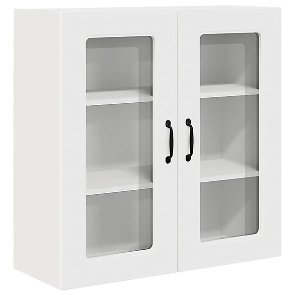 vidaXL Küchenwandschrank mit Regal Weiß 80 x 31 x 80 cm Holzwerkstoff 88471 günstig online kaufen