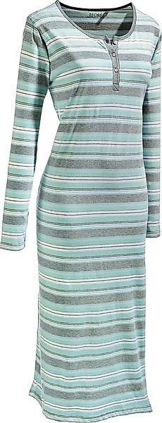 REDBEST Nachthemd Damen-Nachthemd Single-Jersey Streifen günstig online kaufen