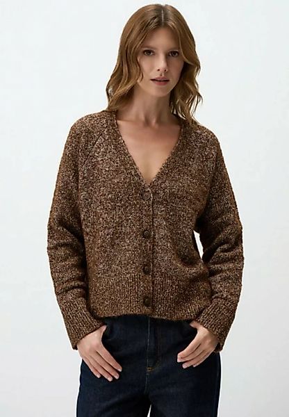 Jimmy Key Strickpullover V-Ausschnitt Langärmlig Knöpfe Pullover Cardigan günstig online kaufen