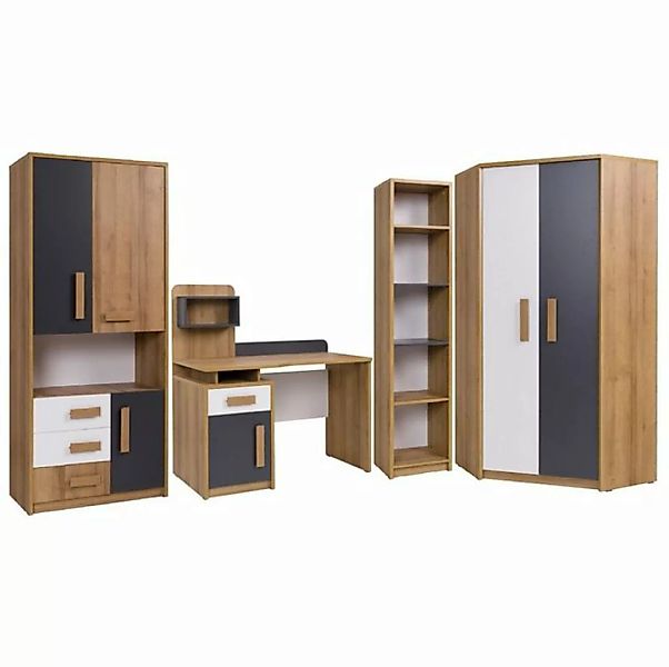 Marmex Möbel Mehrzweckschrank-Set Quatro SET B, (4-St) günstig online kaufen
