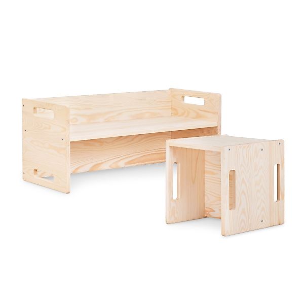 Ehrenkind Kinderhocker Montessori Wendehocker & Wendebank, günstig online kaufen