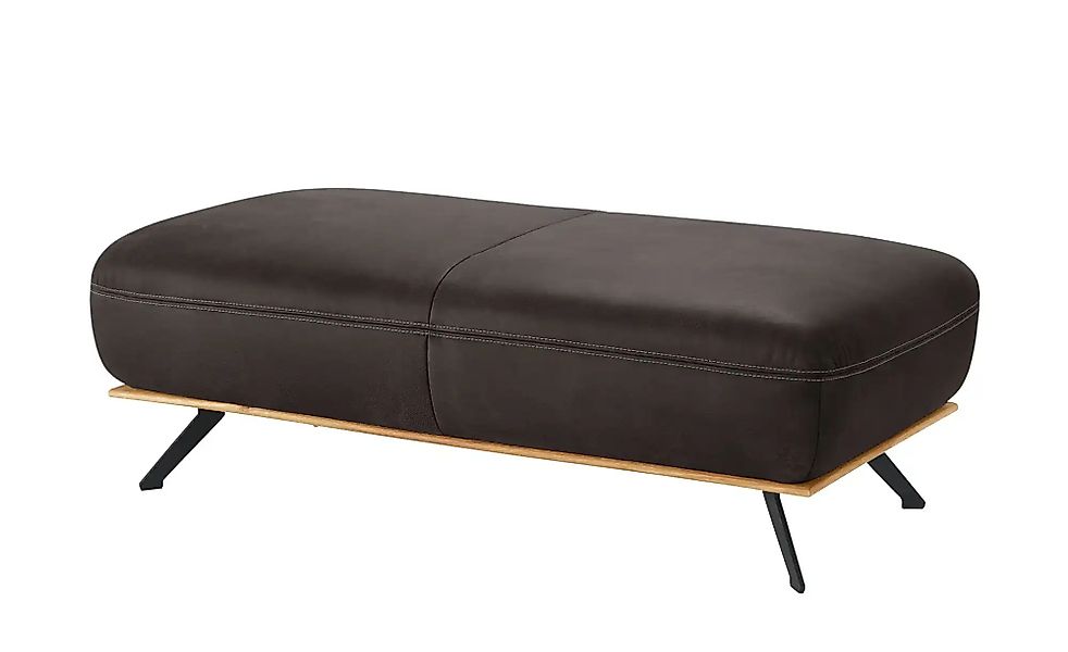 meinSofa Hocker  Fiona ¦ braun ¦ Maße (cm): B: 135 H: 43 T: 70.0 Polstermöb günstig online kaufen