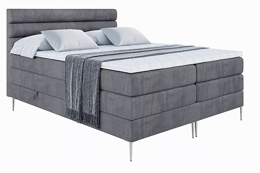 ALTDECOR Boxspringbett CELESTIA-F KING (Multipocket-Matratze H4, günstig online kaufen