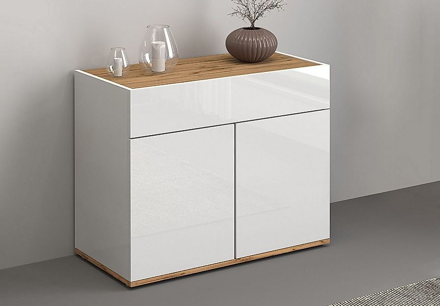 INOSIGN Sideboard Garda, Kommode, Schrank, 2 Türen, 1 Schublade, Made in It günstig online kaufen