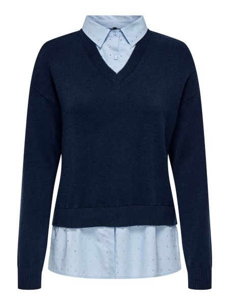 ONLY 2-in-1-Pullover ONLDAGMAR LS COLLAR MIX günstig online kaufen
