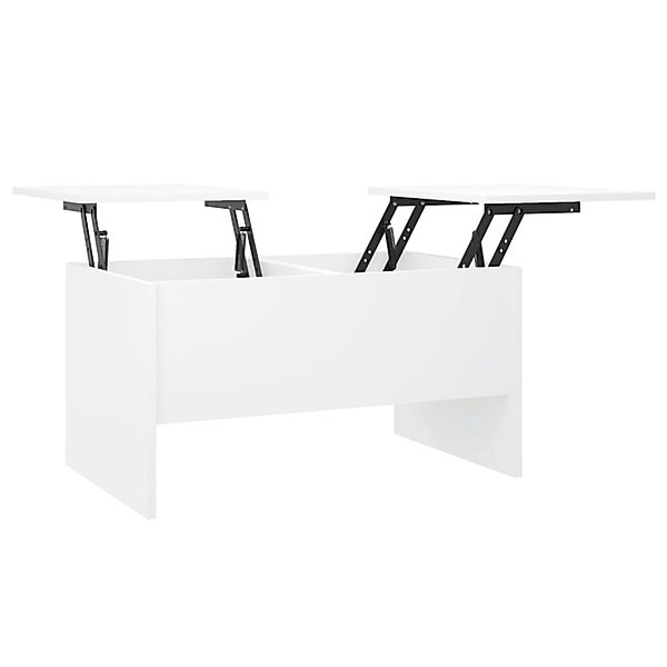vidaXL Couchtisch Weiß 80x50x42,5 cm Holzwerkstoff 809728 günstig online kaufen