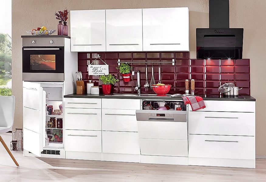 KOCHSTATION Küchenzeile KS-Trient, Breite 300 cm, wahlweise mit E-Geräten, günstig online kaufen