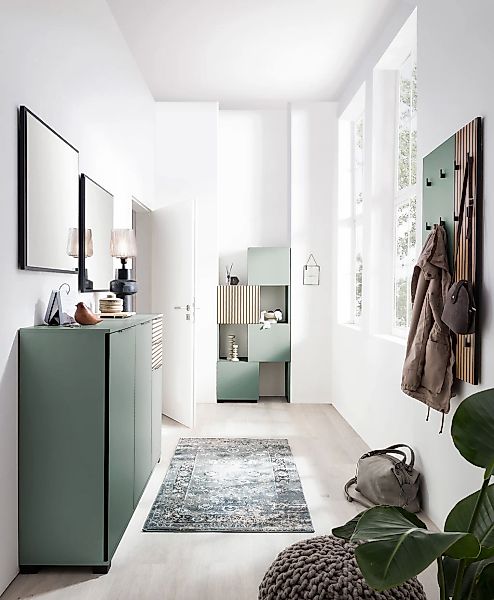 welltime Garderobenpaneel "Alexa, Breite 49 cm" 8 Kleiderhaken günstig online kaufen