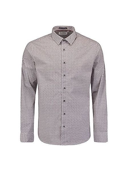NO EXCESS Langarmhemd – Herren Stretch-Freizeithemd – Allover Print – Baumw günstig online kaufen