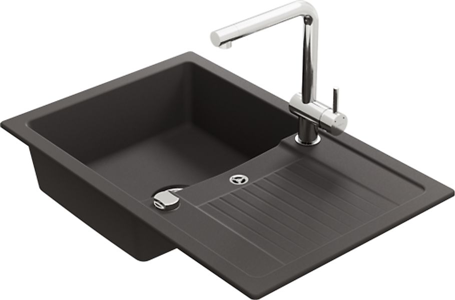 Schock Granitspüle Lima D-100S und Armatur günstig online kaufen
