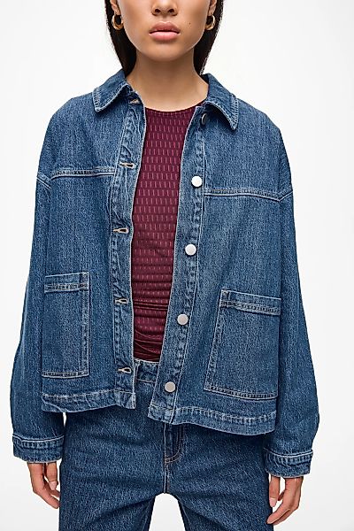 Vila Jeansblazer "VIJAF L/S DENIM JACKET - NOOS" günstig online kaufen