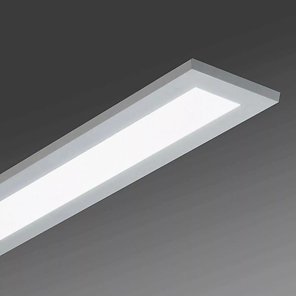LED-Anbaudeckenlampe LAS01, 4.000 K, titansilber günstig online kaufen