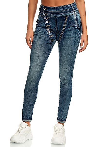 Elara Boyfriend-Jeans Elara Damen Jeans Boyfriend günstig online kaufen