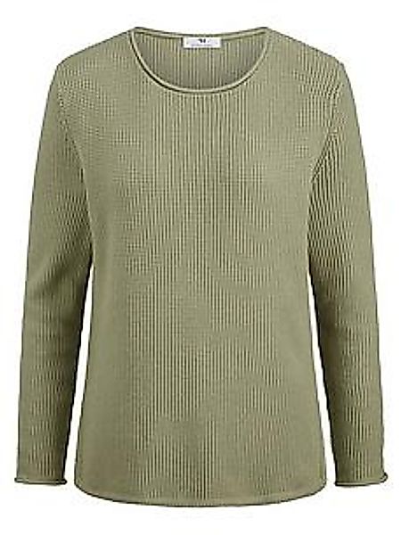 Rundhals-Pullover Peter Hahn grün günstig online kaufen