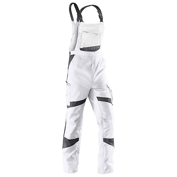 Kübler Latzhose Kübler Activiq Latzhose weiß/anthrazit günstig online kaufen