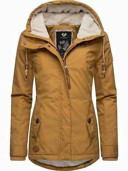 Ragwear Winterjacke Monade Damen Winterparka mit Kapuze und m. Fleece gefüt günstig online kaufen