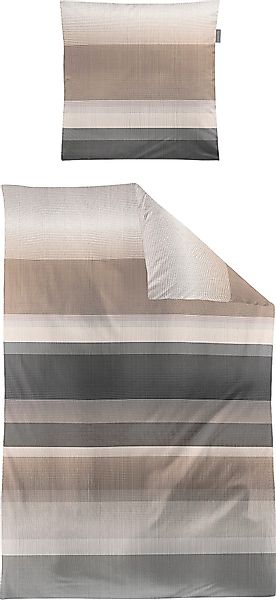 Irisette Bettwäsche Bettwäsche, Mako-Satin, Streifen günstig online kaufen