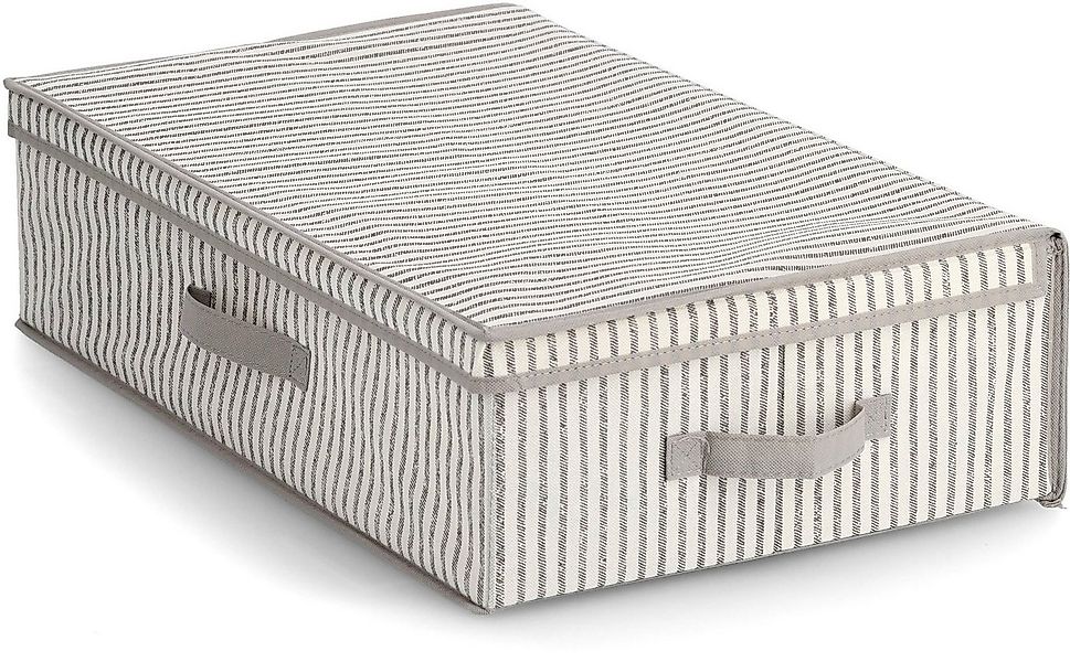 Zeller Present Aufbewahrungsbox Stripes, Vlies, beige günstig online kaufen
