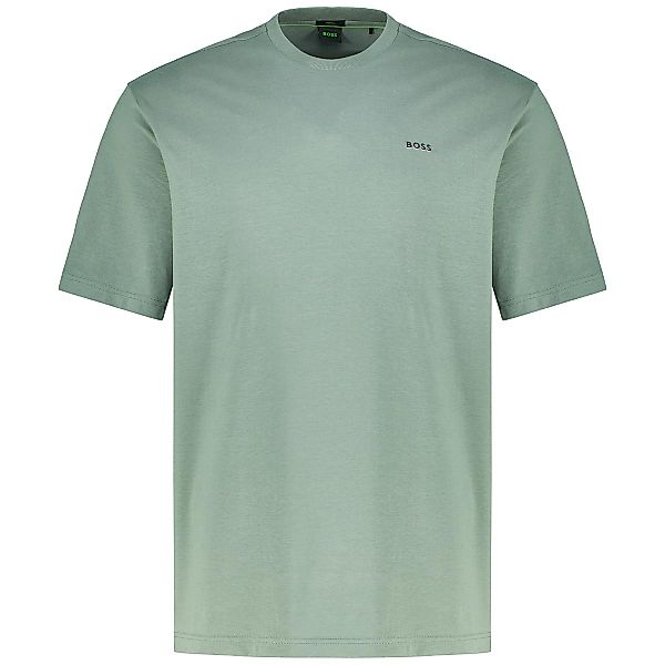 BOSS T-Shirt mit Elasthan Farbe dunkelgrün Größe: 5XL günstig online kaufen