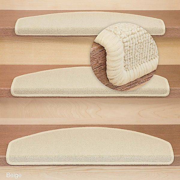 Metzker® Stufenmatte Ariston, halbrund, Höhe: 5 günstig online kaufen