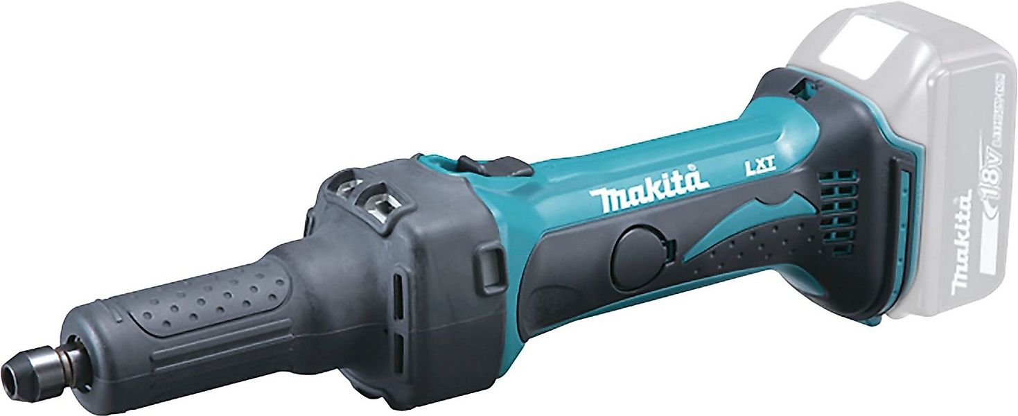 Makita Akku-Geradschleifer DGD800Z, 6 mm Werkzeugaufnahme, ohne Akku und La günstig online kaufen