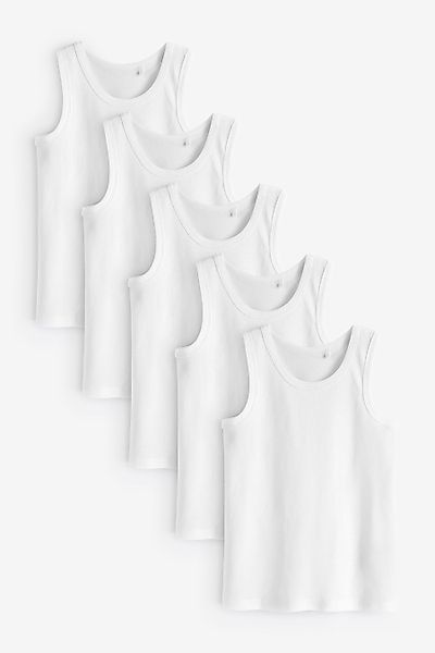 Next Unterhemd 5er-Pack Trägertops aus (5-St) günstig online kaufen