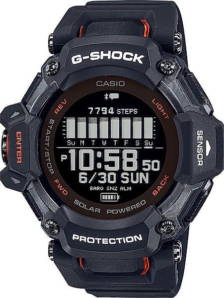 CASIO Quarzuhr Casio GBD-H2000-1AER Herrenuhr G-Shock G-Squad 53mm 20ATM Ca günstig online kaufen