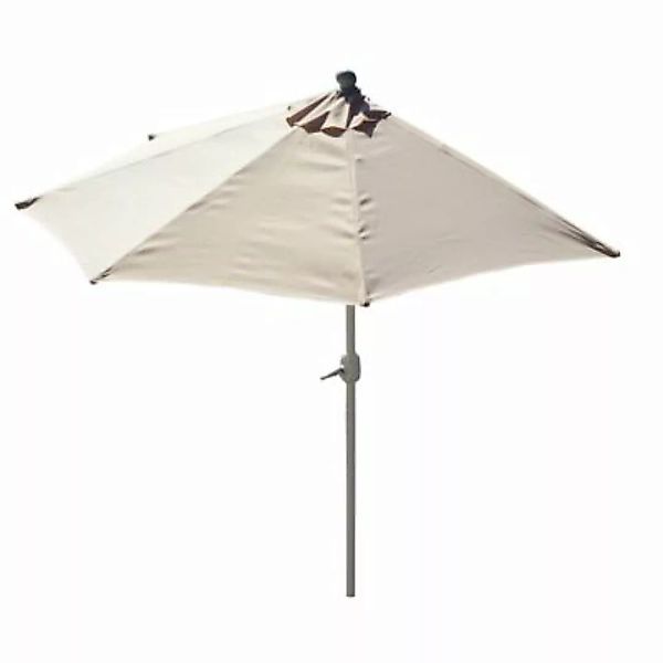 HWC Mendler Sonnenschirm halbrund, UV 50+, 270cm ohne Ständer creme günstig online kaufen