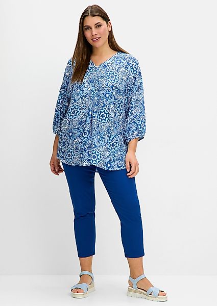 Sheego Jerseyhose 7/8-Hose Innenbeinlänge ca. 64 günstig online kaufen
