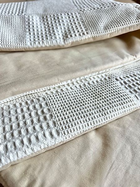 Babydecke Gefütterte Babydecke 80x100cm Waffelpique Tagesdecke günstig online kaufen