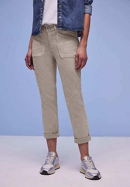 STREET ONE Cargojeans "Style Charlie" mit Slim Legs und Stretch günstig online kaufen