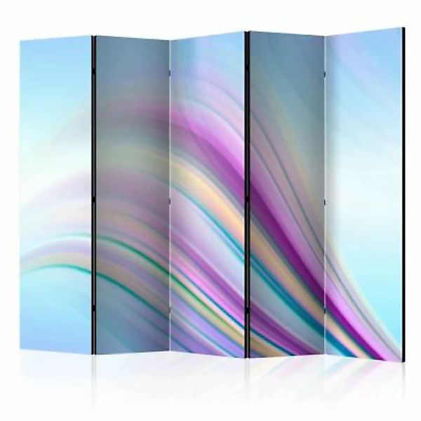 artgeist Paravent Rainbow abstract background II [Room Dividers] mehrfarbig günstig online kaufen